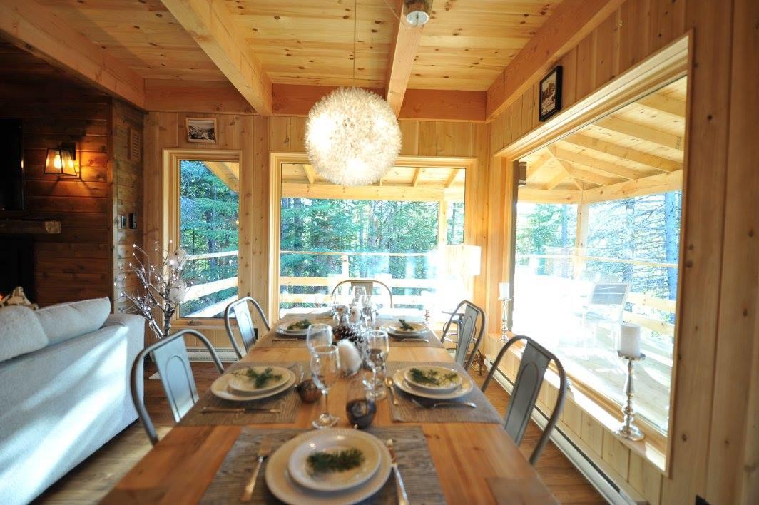 Les Bouleaux - Les Chalets Spa Canada La Malbaie Eksteriør billede