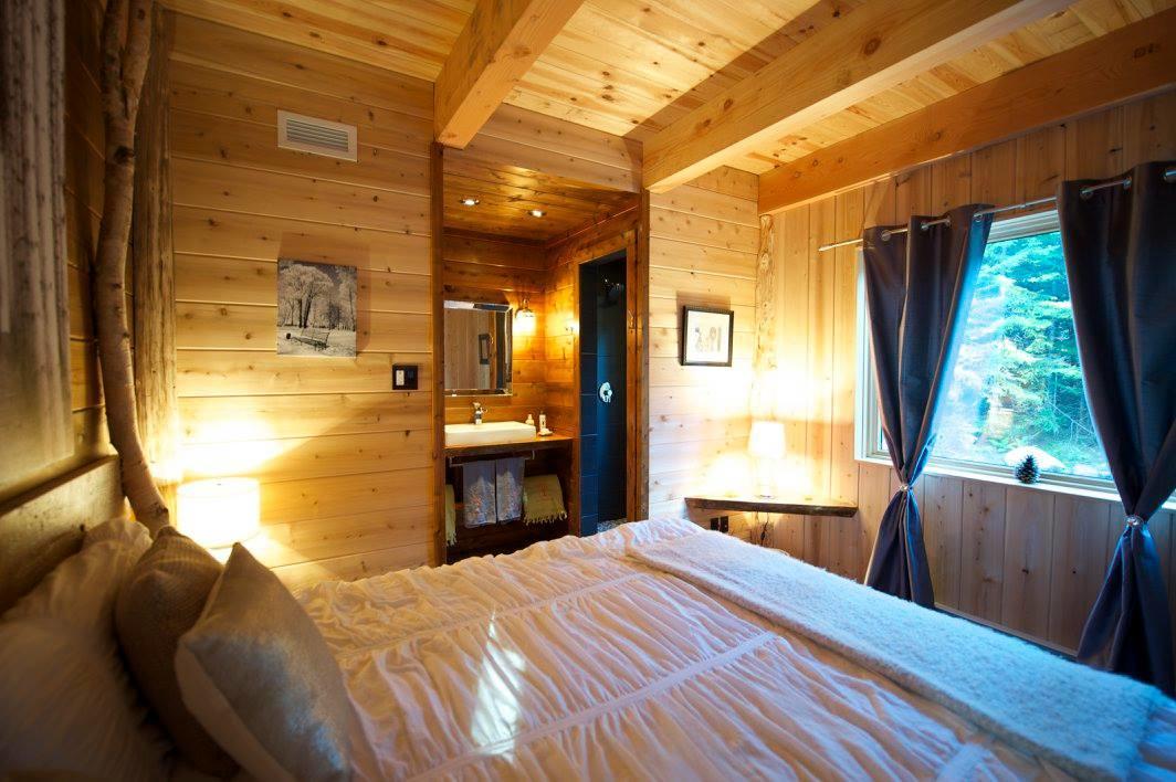 Les Bouleaux - Les Chalets Spa Canada La Malbaie Eksteriør billede