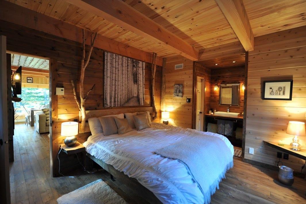 Les Bouleaux - Les Chalets Spa Canada La Malbaie Eksteriør billede