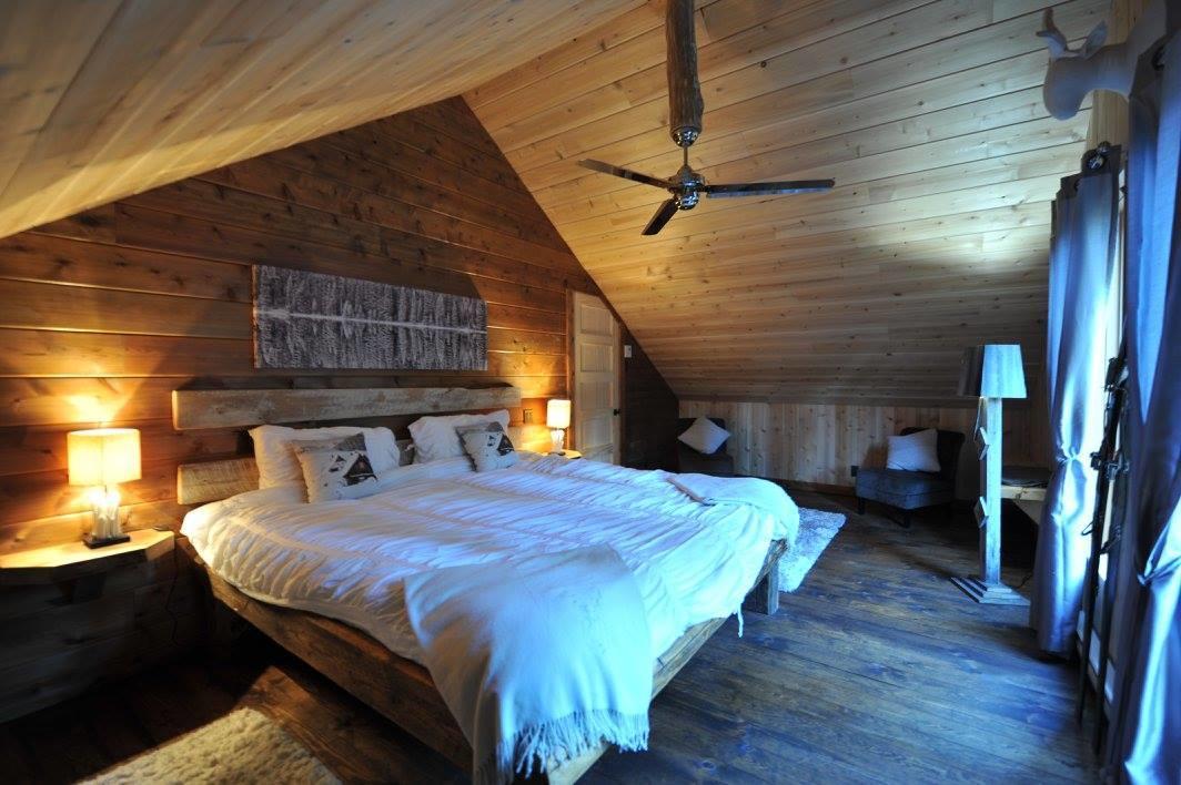Les Bouleaux - Les Chalets Spa Canada La Malbaie Eksteriør billede