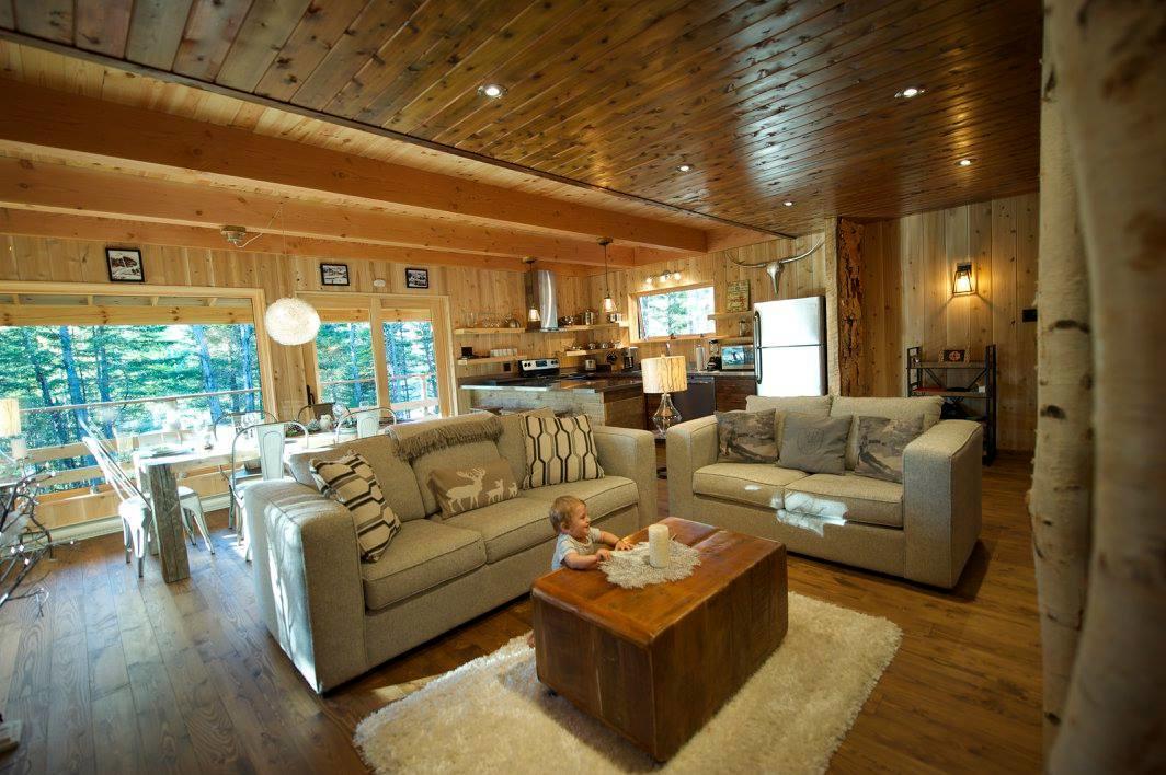 Les Bouleaux - Les Chalets Spa Canada La Malbaie Eksteriør billede