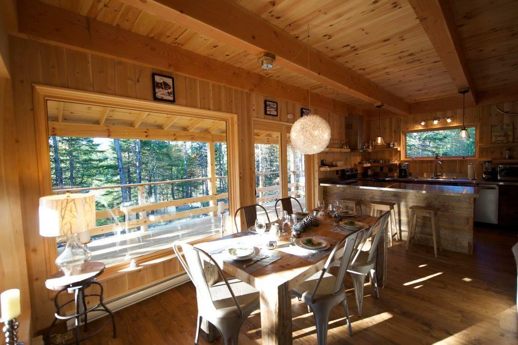 Les Bouleaux - Les Chalets Spa Canada La Malbaie Eksteriør billede