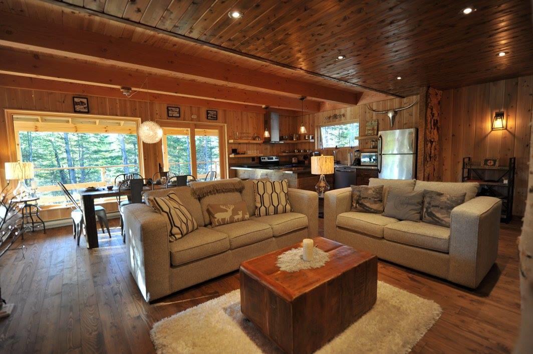 Les Bouleaux - Les Chalets Spa Canada La Malbaie Eksteriør billede