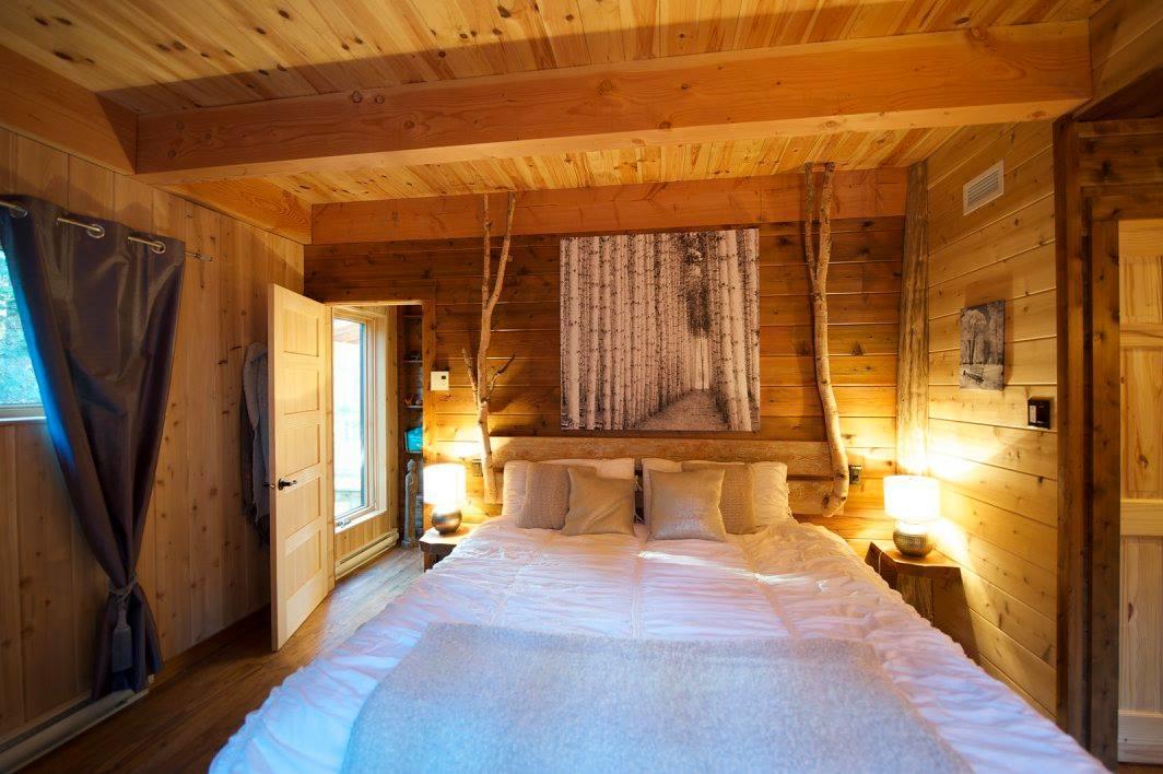 Les Bouleaux - Les Chalets Spa Canada La Malbaie Eksteriør billede