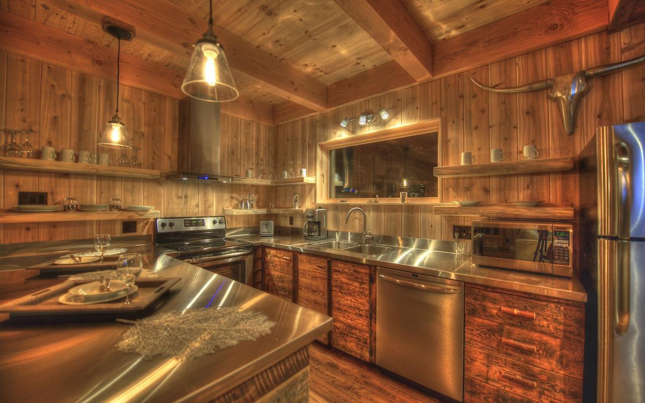 Les Bouleaux - Les Chalets Spa Canada La Malbaie Eksteriør billede