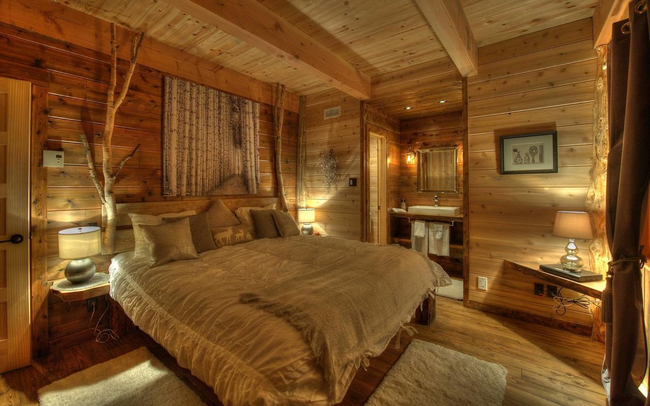 Les Bouleaux - Les Chalets Spa Canada La Malbaie Eksteriør billede