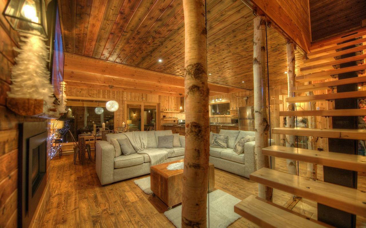 Les Bouleaux - Les Chalets Spa Canada La Malbaie Eksteriør billede