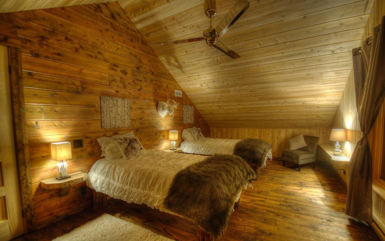 Les Bouleaux - Les Chalets Spa Canada La Malbaie Eksteriør billede
